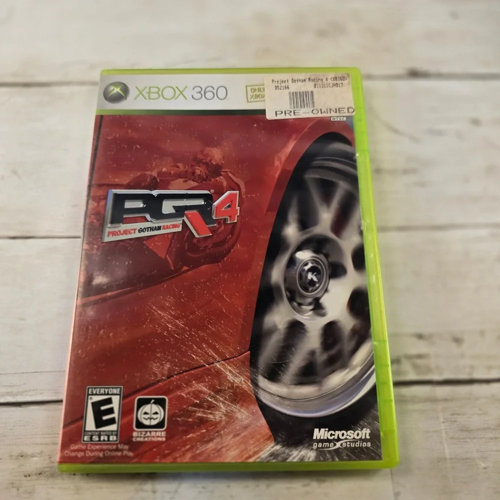 Project Gotham‎ Racing 4 PGR 4 Xbox 360 Microsoft Bizarre Creations Complete CIB